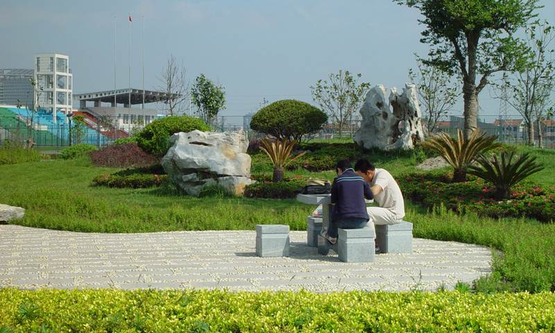 啬园校区主干道侧小园（2）